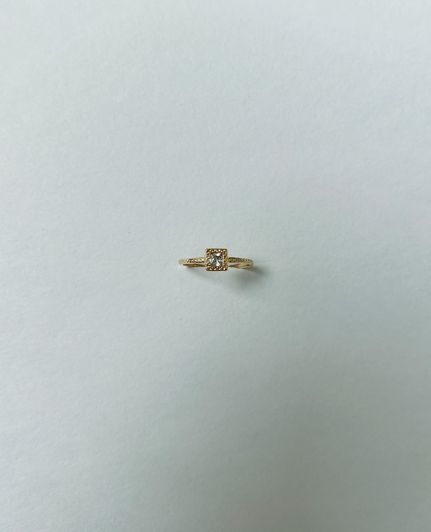 Square Diamond Ring