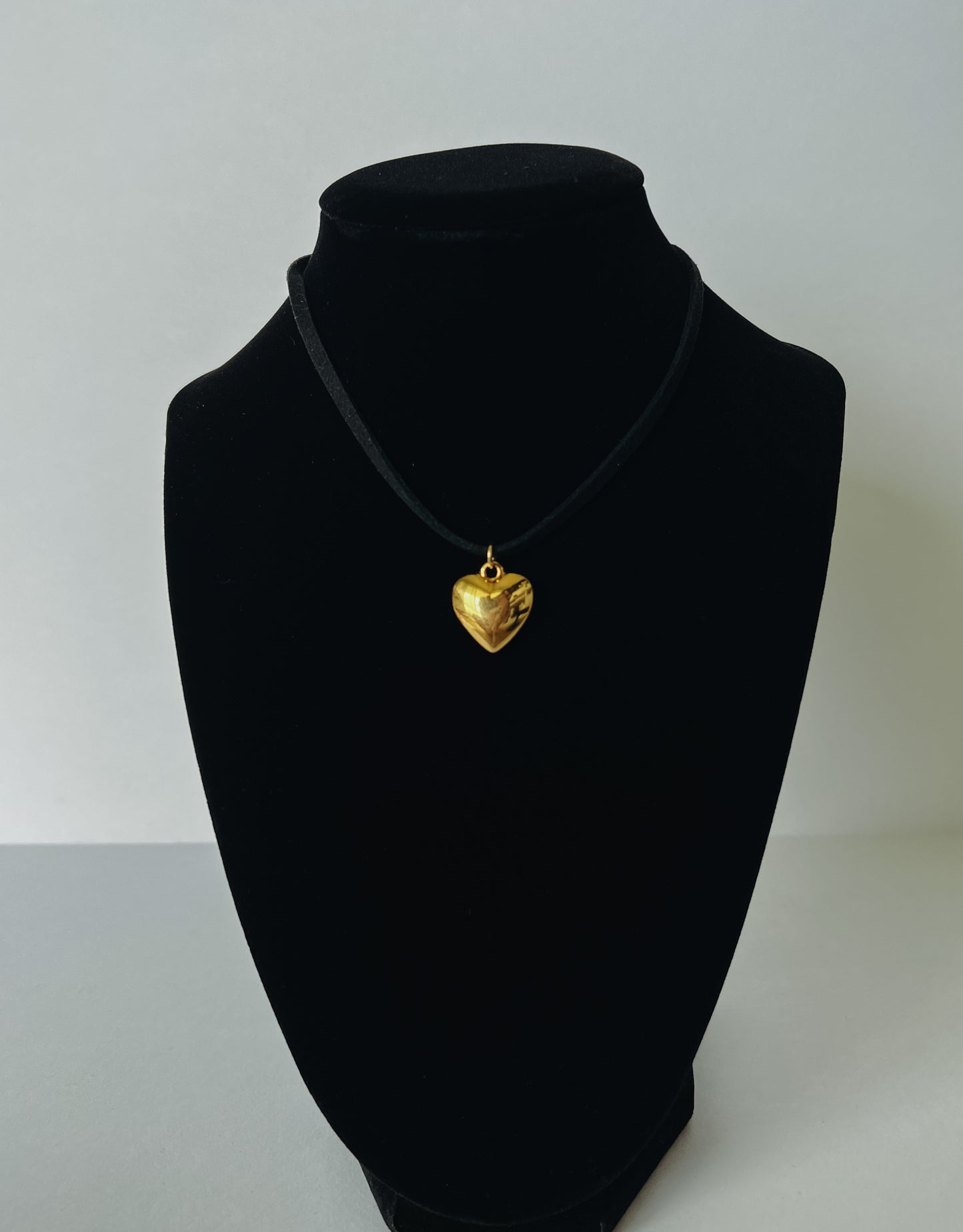 Golden Heart Choker