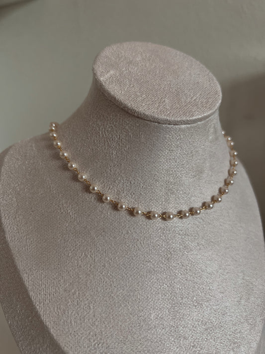 Pearl Choker Necklace