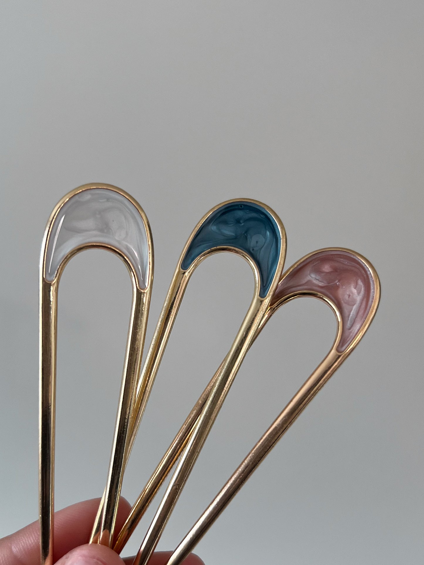 Marble Hair Pin